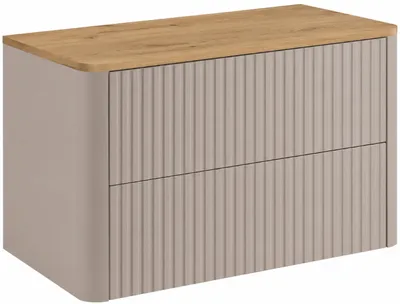 Immagine prodotto di Mobiletto da bagno, cashmere, cashmere liscio, 80,8 x 44,2 x 50 cm