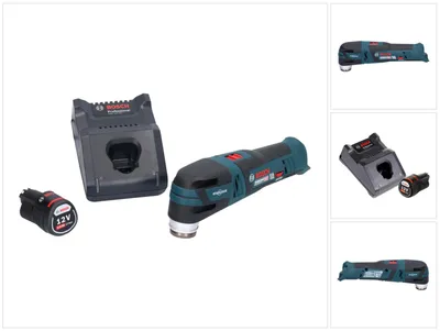 Immagine prodotto di Bosch GOP 12V-28 Professional Starlock Brushless Cordless Sander Cutter + 1x 2.0 Ah Battery + Charger