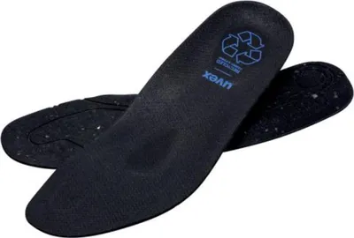 Produktbild von uvex Klimakomfortfußbett für uvex 1 + uvex 2, schwarz/blau schwarz/blau 34