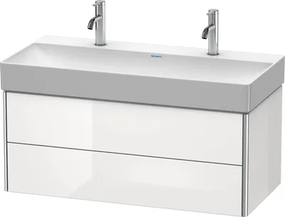 Produktbild von Duravit Duravit Waschtischunterbau XSQUARE 397x984x460mm we ma