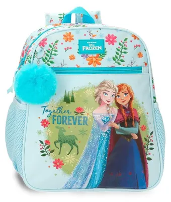 Produktbild von Disney Joumma Frozen Forever Freizeitrucksack Hellblau 27x33x11 cm Polyester – Schulrucksack