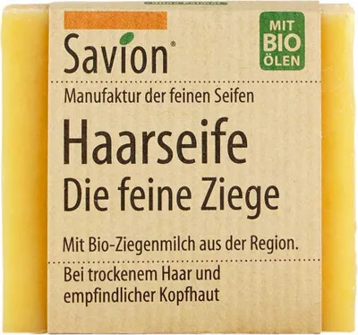Produktbild von Haarseife - Die feine Ziege 80g