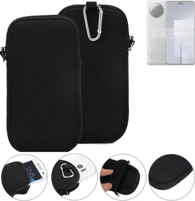 Produktbild von K-S-Trade Neopren-Hülle Handyhülle kompatibel mit Xiaomi Civi 3 Schutzhülle Neoprenhülle Sleeve Schutz-Hülle Gürtel Tasche Case Holster