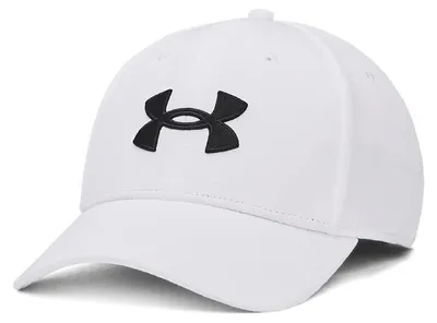 Produktbild von Under Armour Men's Blitzing Low Stretch Fit Cap - White / / Black - XL/XXL