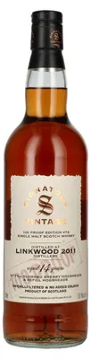 Produktbild von Signatory Vintage 100 Proof Edition LINKWOOD 14 Years Old Single Malt #72 2011 57,1% Vol. 0,7l