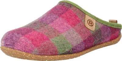 Produktbild von Rohde Softfilz pink bunt Hausschuh Metallic in Gr. 36
