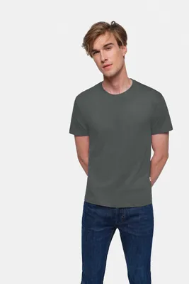 Image de HAKRO® 10008654288530 HAKRO® Herren T-Shirt "Classic" 292 grau Größe XL