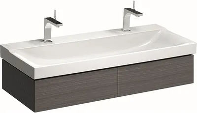 Produktbild von Geberit 500.517.43.1, Grau, 2 Schublade(n), 1 Stück(e), 1174 mm, 462 mm, 220 mm