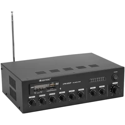 Obrázok produktu pre Omnitronic 80709607 Audioverstärker Leistung/Phase Schwarz (80709607)