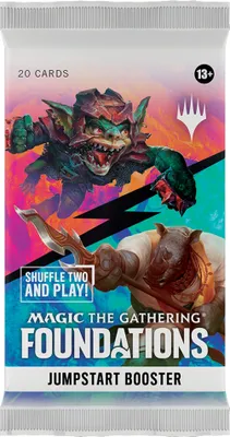 Produktbild von Magic: The Gathering Foundations Jumpstart Booster Englisch