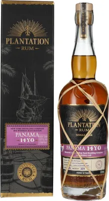 Image de Plantation Rum PANAMA 14 Years Old Rye Whiskey Maturation Edition 2021 51,8% Vol. 0,7l en boîte cadeau