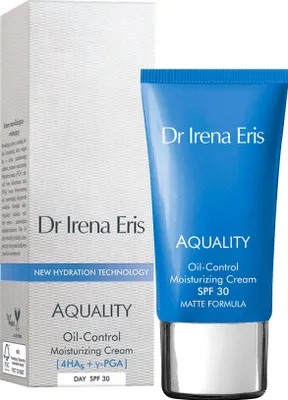 Produktbild von Dr. Irena Eris Aquality OIL CONTROL Feuchtigkeitscreme und Mattierungscreme LSF 30 50 ml
