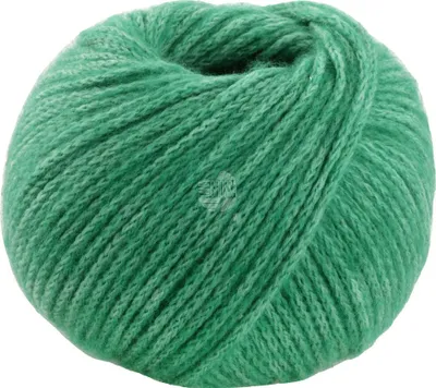 Produktbild von Lana Grossa TWINNY 50 g Voluminöses Kettengarn aus Merinofasern mit Flauscheffekt Farbe 005 - Mint/Seegrün