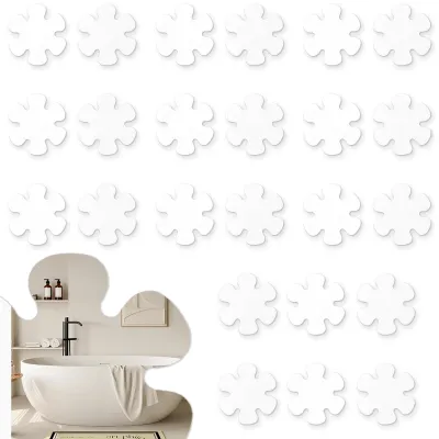 Productafbeelding van Antislipstickers voor bad en douche, 24 veiligheidsstrips met hoogwaardige afveegfunctie, antislip douchemat, antislip badmat, antislipstickers voor een veilige badervaring, transparant