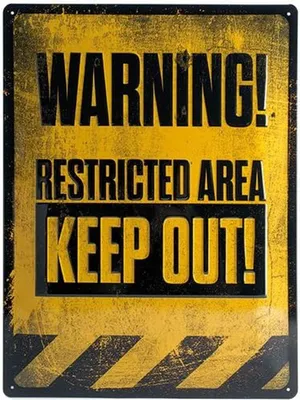Produktbild von Nostalgic-Art - Blechschild 30 x 40 cm - Keep Out!