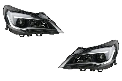 Obrázok produktu pre Johns, sv?tlomety halogenové HSW pasuje pro Opel Astra K 06/15- H7 H1 sada levá pravá