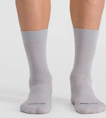 Produktbild von SPORTFUL Klassische Fahrradsocken - MATCHY WOOL - Grau S