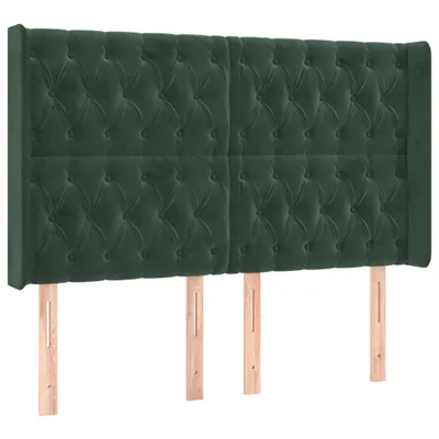 Zdjęcie produktu dla VidaXL 3119967, Ciemny Zielony, Poliester, Drewno, 1470 mm, 118 cm, 128 cm, 160 mm