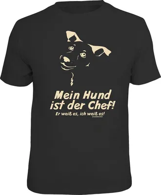 Produktbild von Hund - Textilien - Chef weiß es