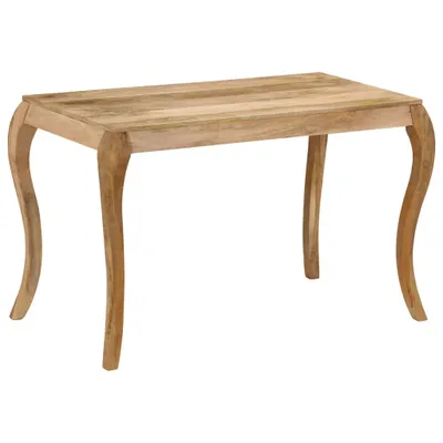 Immagine prodotto di Tavolo da pranzo 118×60×76 cm in legno massiccio di mango