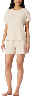 Imagen del producto de Pijama corto para mujer de la marca Schiesser, talla 38, color perla
