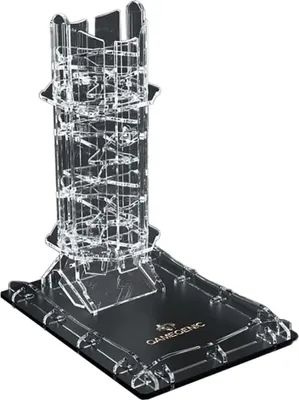 Produktbild von Famanu Würfelturm - Mit Spiraltrapeffekt - Transparent
