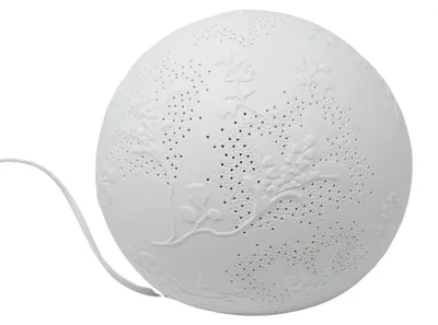 Produktbild von Tischlampe ZWEIGE ⌀21cm Kugellampe aus Porzellan, Formano