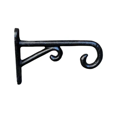 Produktbild von Wandhaken Laternenhaken L12cm Schwarz