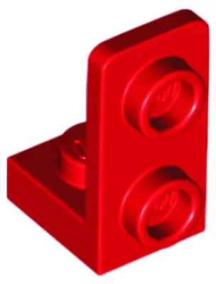Productafbeelding van 5x LEGO Winkelplatte 1 x 1 - 1 x 2 invers (73825) – Einzelteile