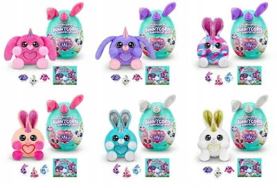 Image de ZURU Rainbocorns Bunnycorn Surprise Figurine en peluche avec accessoires