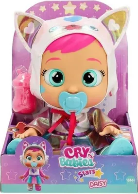 Produktbild von IMC Toys Cry Babies - Star Babies interaktive Puppe Daisy