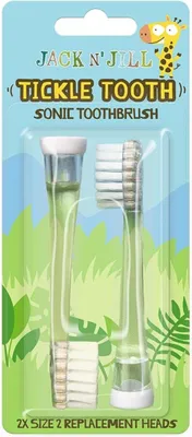Produktbild von Jack N'Jill Ersatzköpfe für Schallzahnbürste Tickle Tooth, 2 Stück