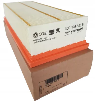 Immagine prodotto di Filtro dell'aria originale, compatibile con: Skoda YETI, SUPERB; Audi A3, Q3; VW PASSAT, TOURAN, TIGUAN, SHARAN, CADDY, EOS; Seat LEON (codice: 1K0129620D)