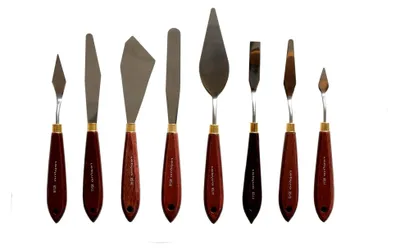 Produktbild von Set von Malmessern und Malspachteln, 8-teilig für Künstler