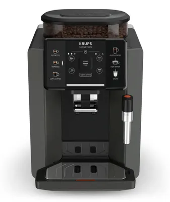 Produktbild von Krups Sensation C50 EA9108, Espressomaschine, 1,7 l, Kaffeebohnen, Eingebautes Mahlwerk, 1450 W, Grau, Schwarz