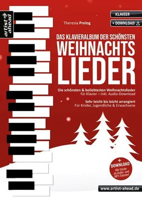 Produktbild von Das Klavieralbum der schönsten Weihnachtslieder