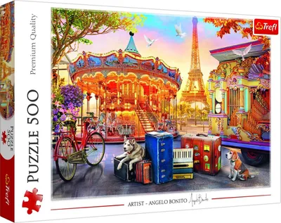 Obrázek produktu pro Puzzle 500: Dovolená v Paříži 37426