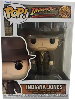 Obrázok produktu pre Funko Pop! Raiders of the Lost Ark – Indiana Jones, zberateľská figúrka, vinylová figúrka, fanúšikovský artikel, filmová postava, č. 1355