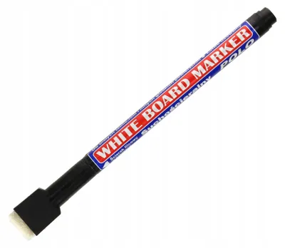 Produktbild von Kamet Löschbarer Boardmarker Schwarz mit Schwammkappe
