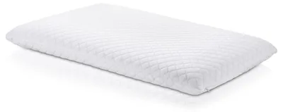 Obrázok produktu pre Omgoods – Vankúš z pamäťovej peny, 71x40x6 cm, vhodný pre ľudí, ktorí spávajú na bruchu, zmierňuje bolesti krku