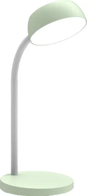 Image de Lampe de bureau LED Unilux Tamy vert clair, bras flexible et pliable, 3000K