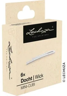 Produktbild von Docht Lechuza für Pflanzeinsatz Mini-Cubi Kunstfaser weiß