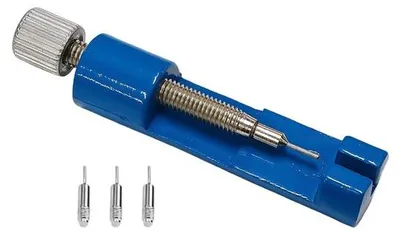 Produktbild von Metallischer Kettenansatz - Armbandentferner - Blau - 1 Stück - 5,4 x 1,4 x 1,2 cm