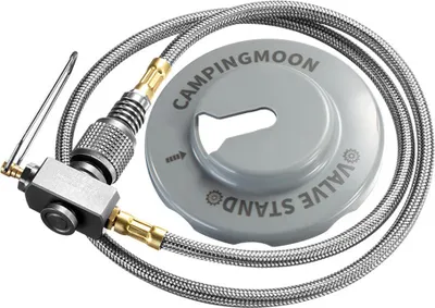 Obrázek produktu pro CAMPINGMOON Adaptér pro kempingové plynové vařiče, připojovací hadice s ventilem pro ploché plynové lahve
