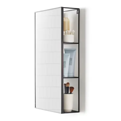 Produktbild von UMBRA Wandspiegel CUBIKO Garderobenspiegel Spiegel schwarz 1009654-040