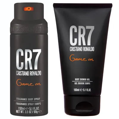 Produktbild von Cristiano Ronaldo CR7 Game On Gift Set 150ml Shower Gel + 150ml Body Spray
