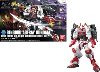 Zdjęcie produktu dla Model figurki GUNDAM HG Build Fighters 1/144 - Sengoku Astray Gundam
