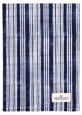 Produktbild von Greengate Valetta Geschirrtuch blue 70x50cm