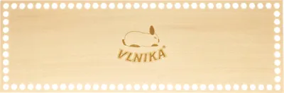 Obrázok produktu pre Dno – preglejkové veko – 30 x 10 cm / otvory 6 mm – prírodné
