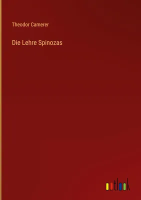 Produktbild von Die Lehre Spinozas